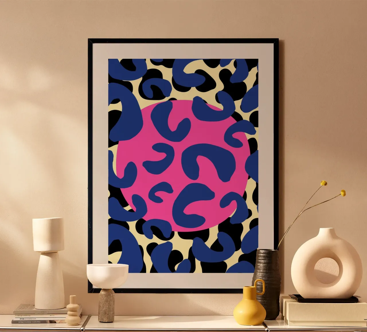 Muted Structure poster da RS LAB STUDIO