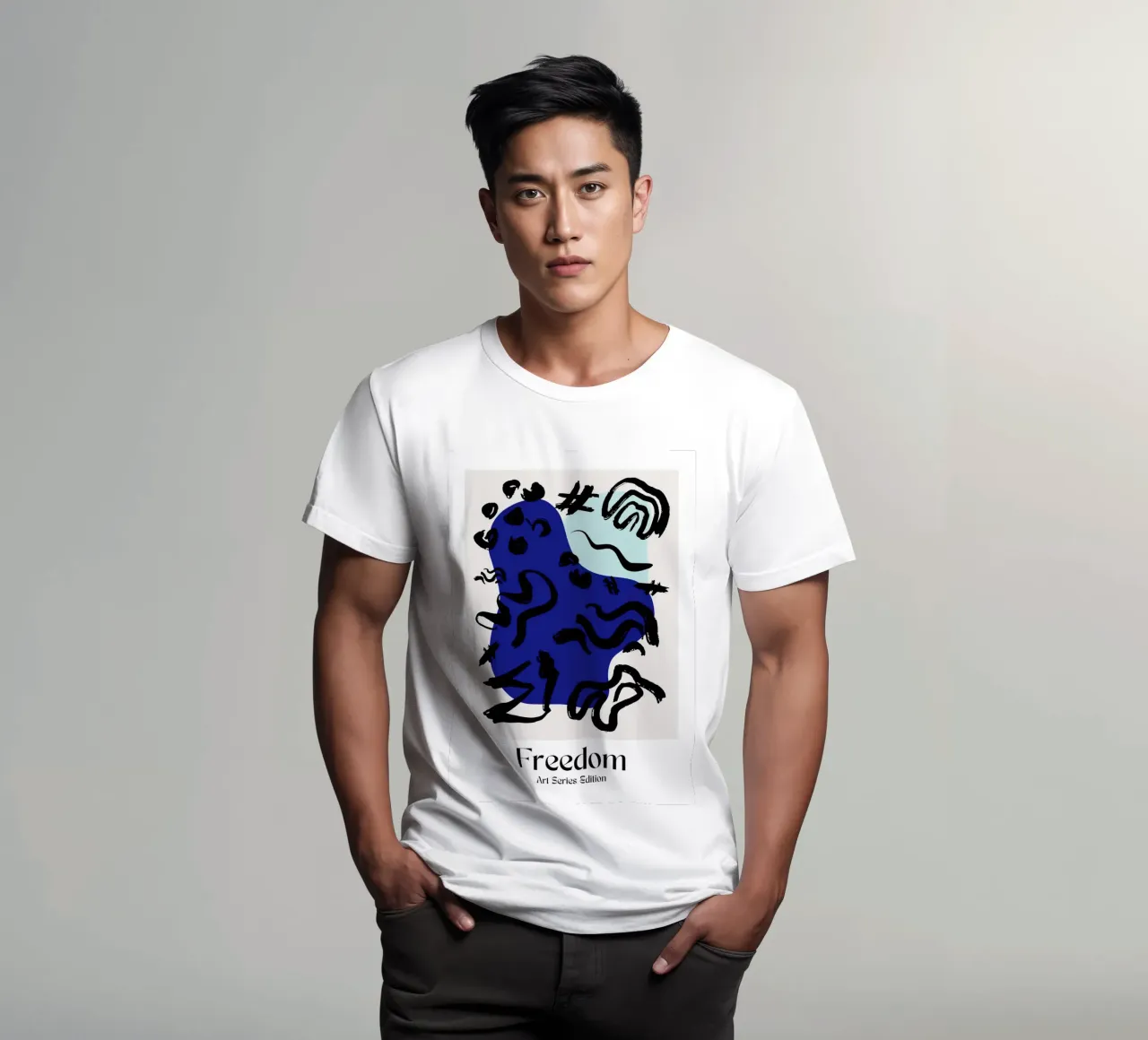 Soft Geometry t-shirt da RS LAB STUDIO