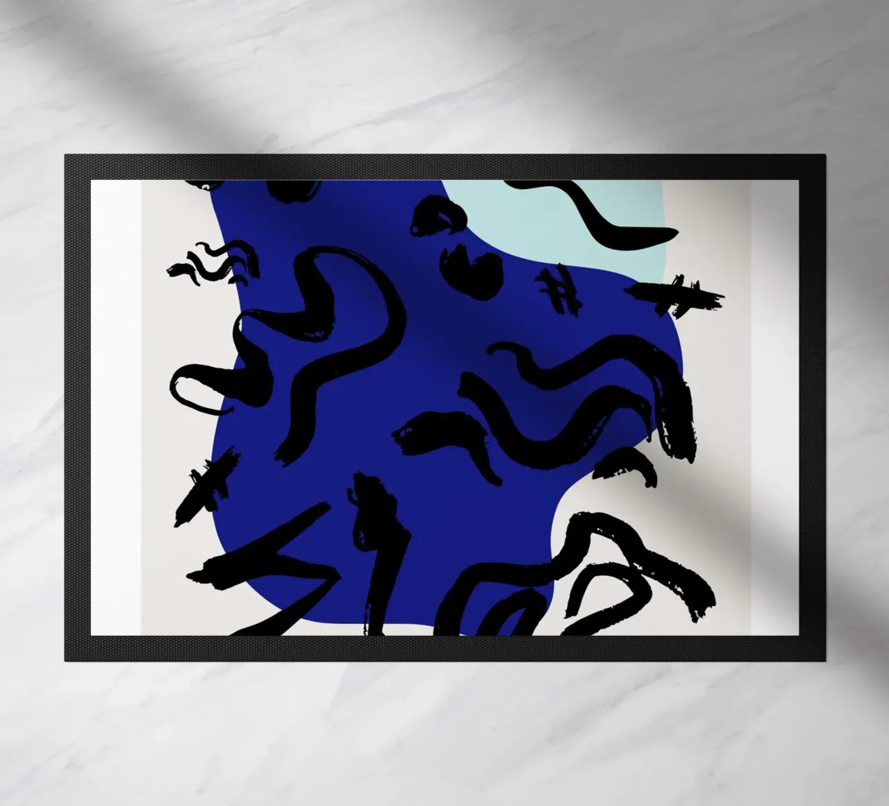 Soft Geometry deurmat van RS LAB STUDIO