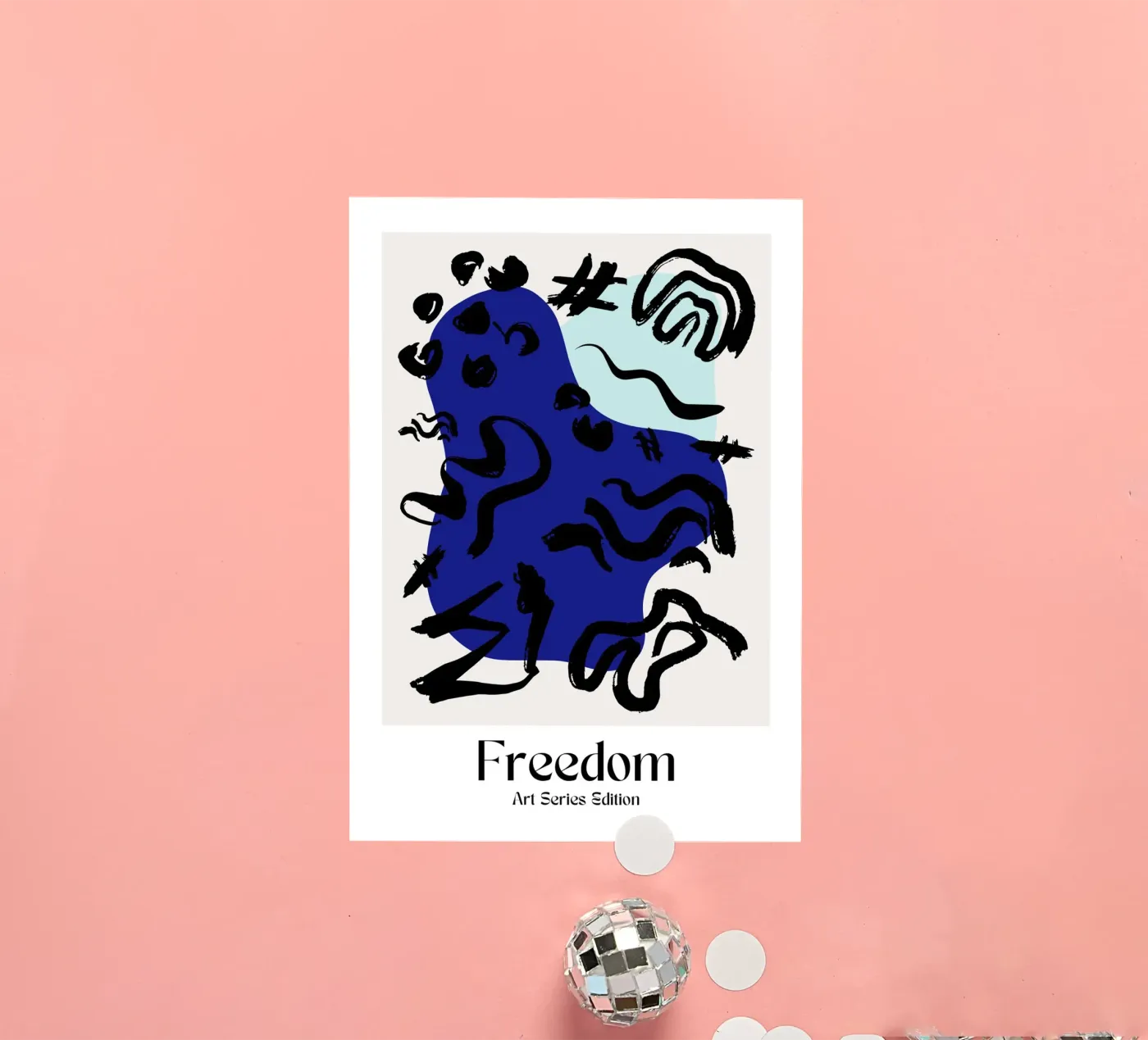 Soft Geometry sticker by RS LAB STUDIO