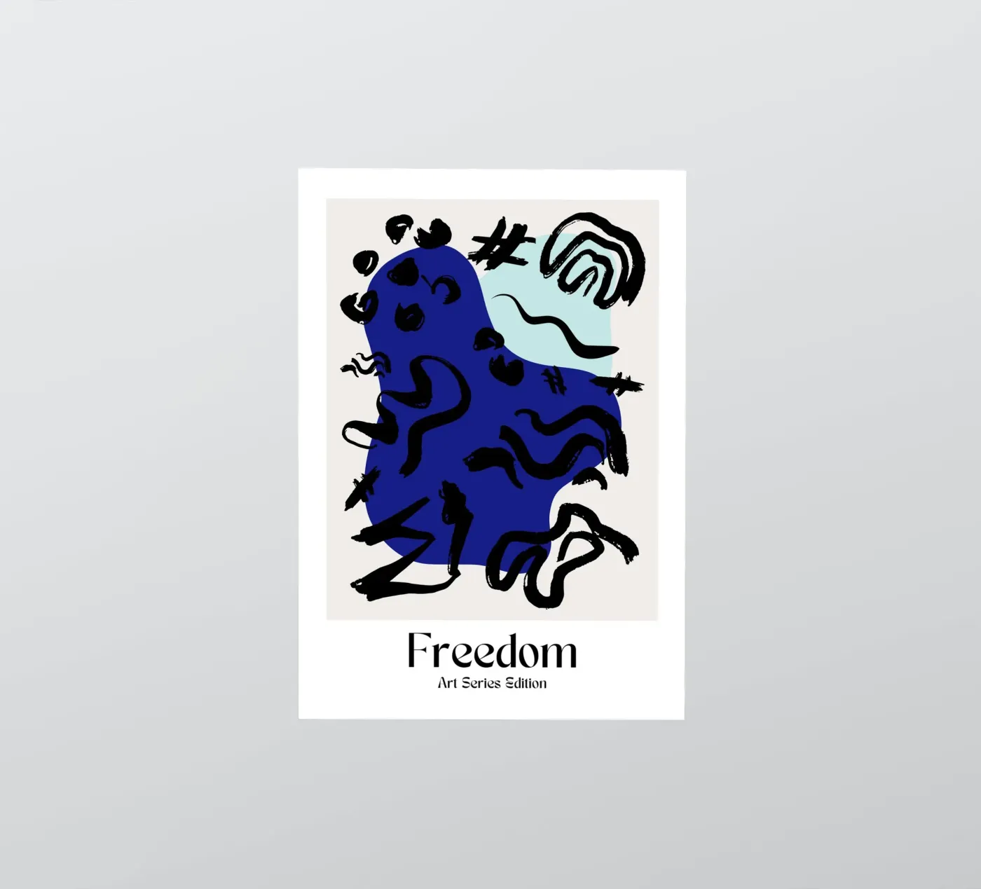 Soft Geometry sticker by RS LAB STUDIO