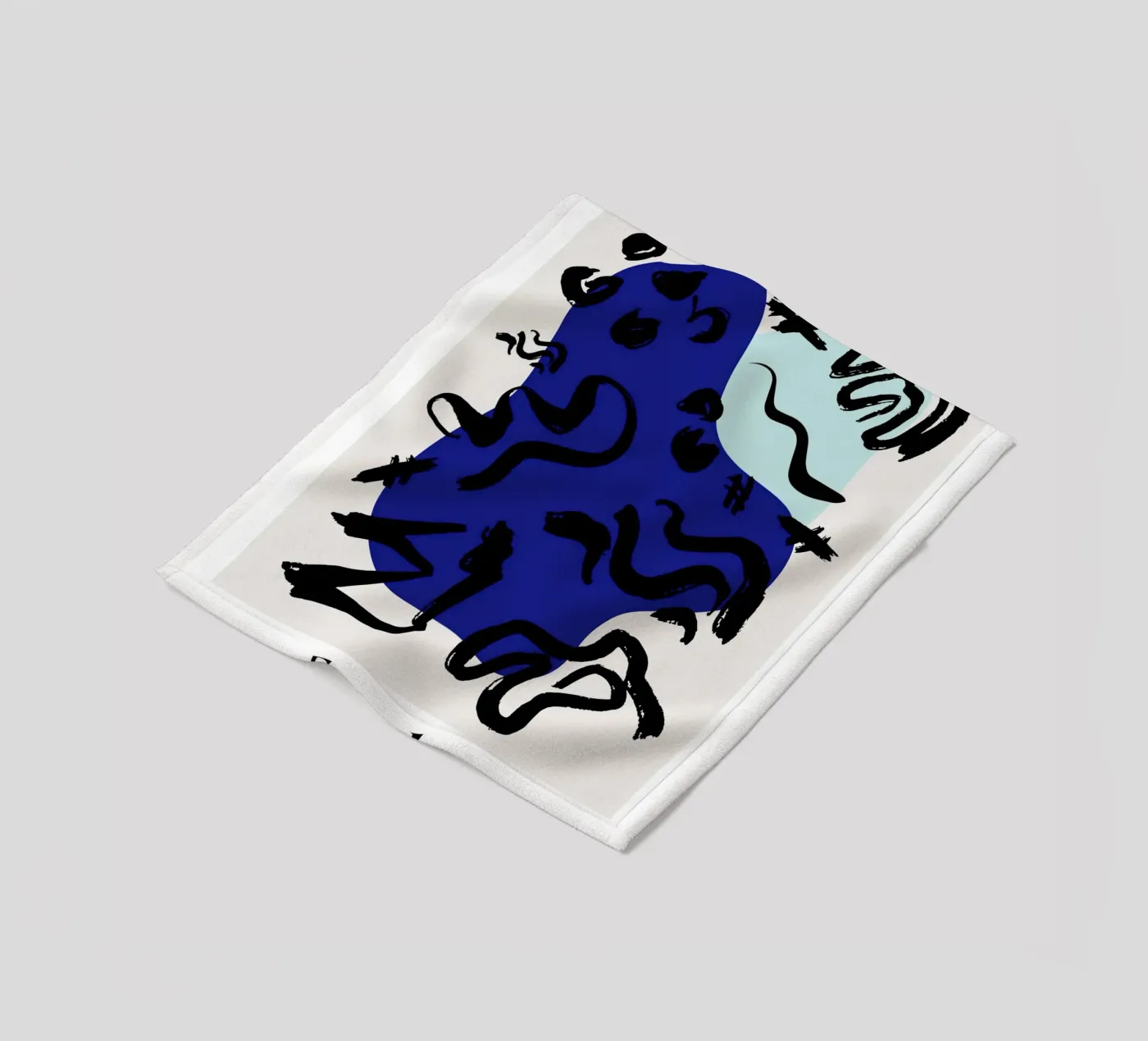 Soft Geometry Fleecedecke von RS LAB STUDIO