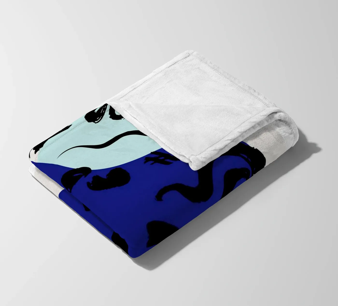 Soft Geometry Fleecedecke von RS LAB STUDIO