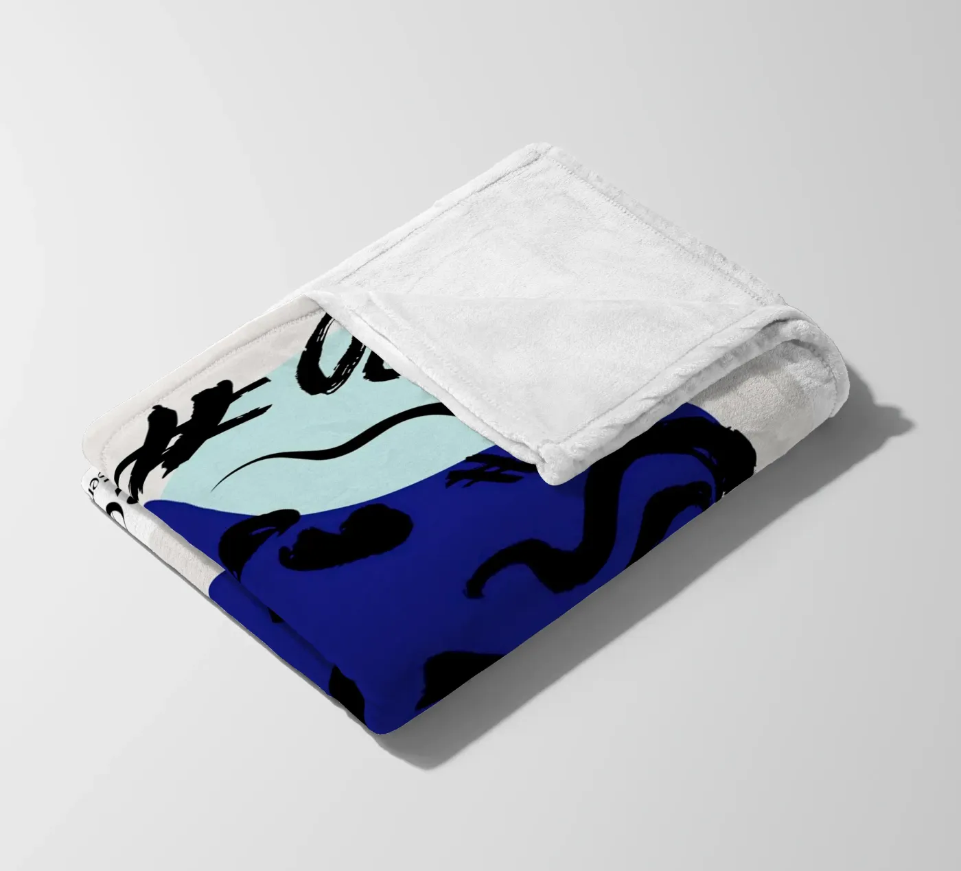 Soft Geometry Fleecedecke von RS LAB STUDIO