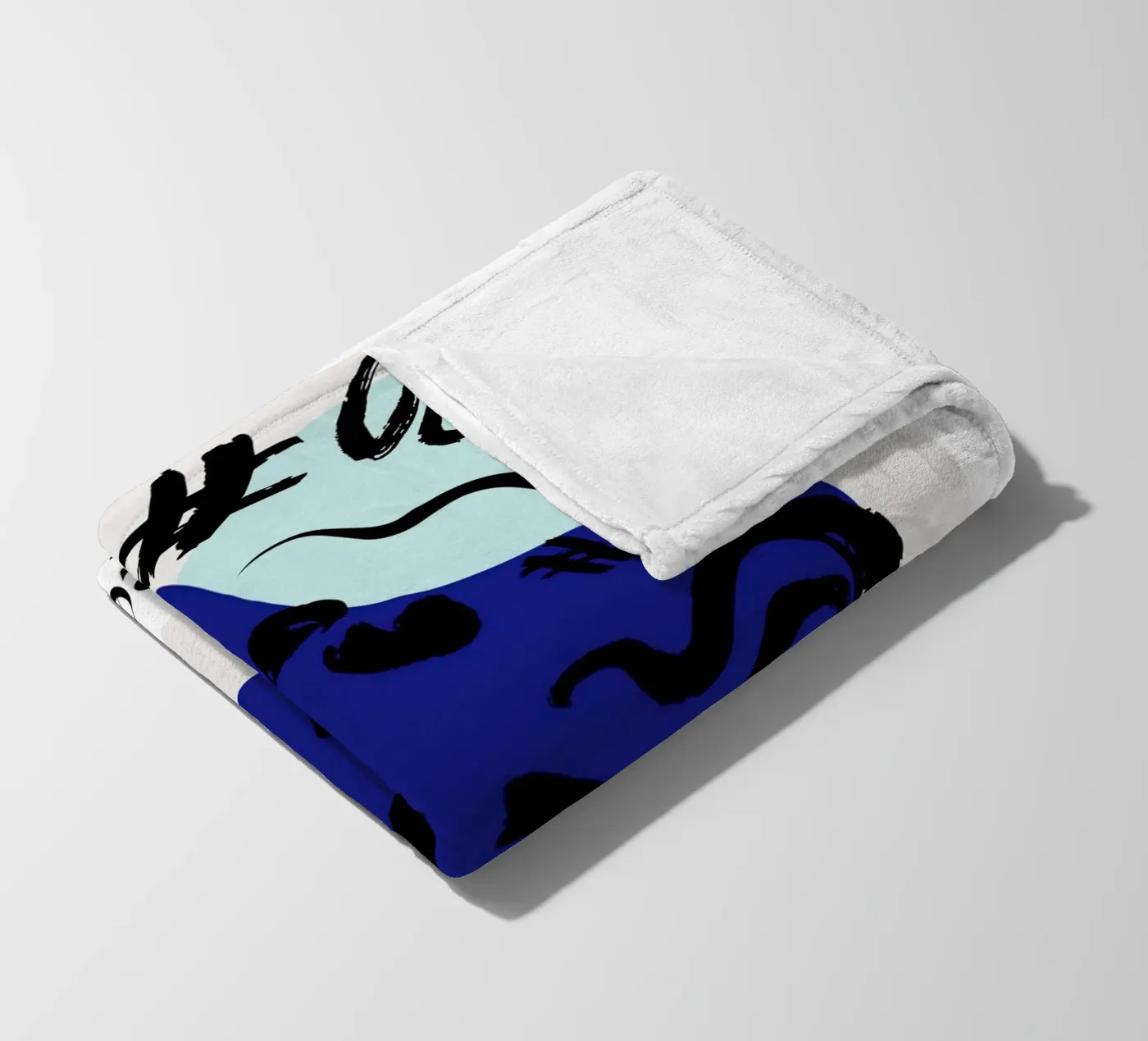 Soft Geometry Fleecedecke von RS LAB STUDIO