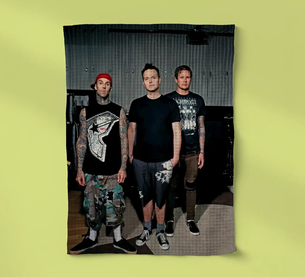 blink 182 canovaccio da cucina da Musadad Shop