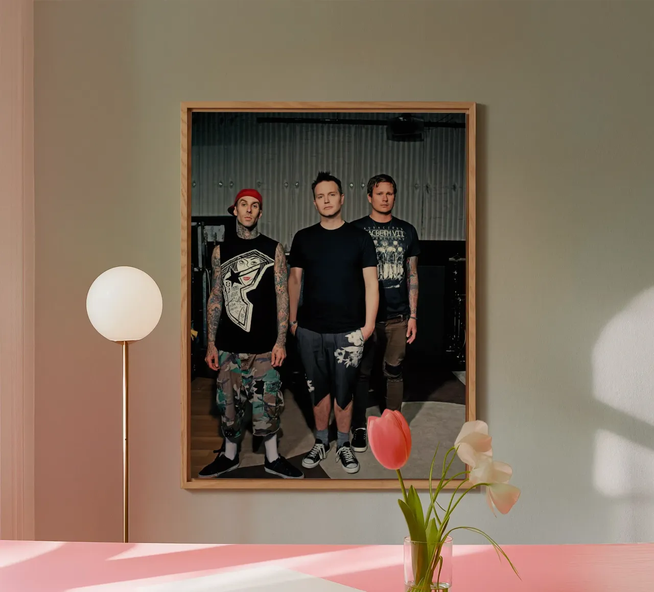 blink 182 alluminio dibond da Musadad Shop
