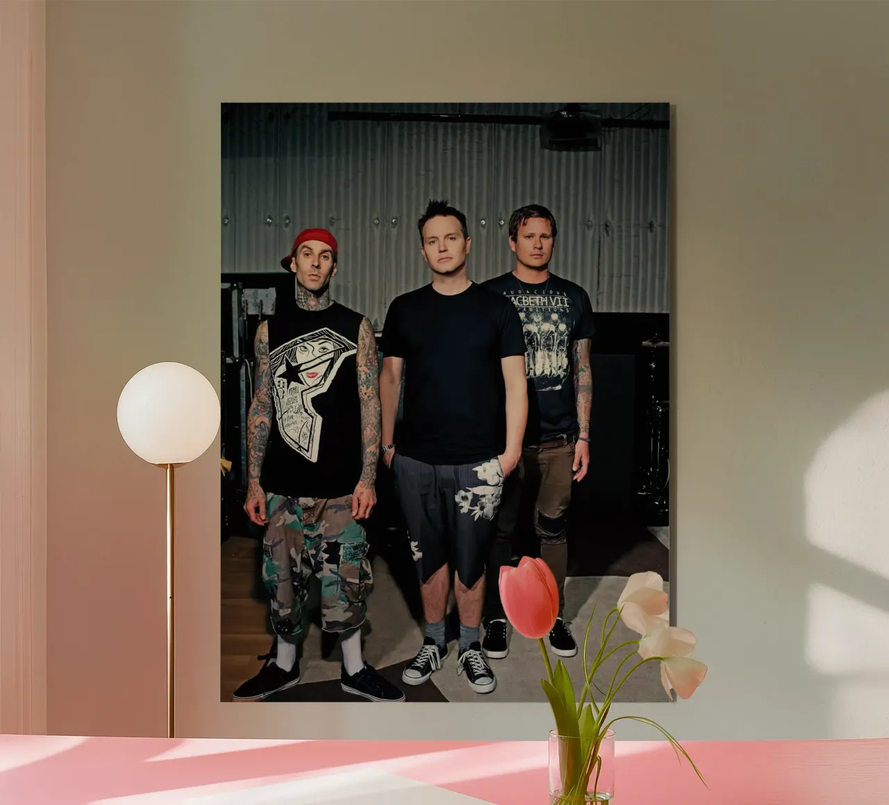 blink 182 alluminio dibond da Musadad Shop