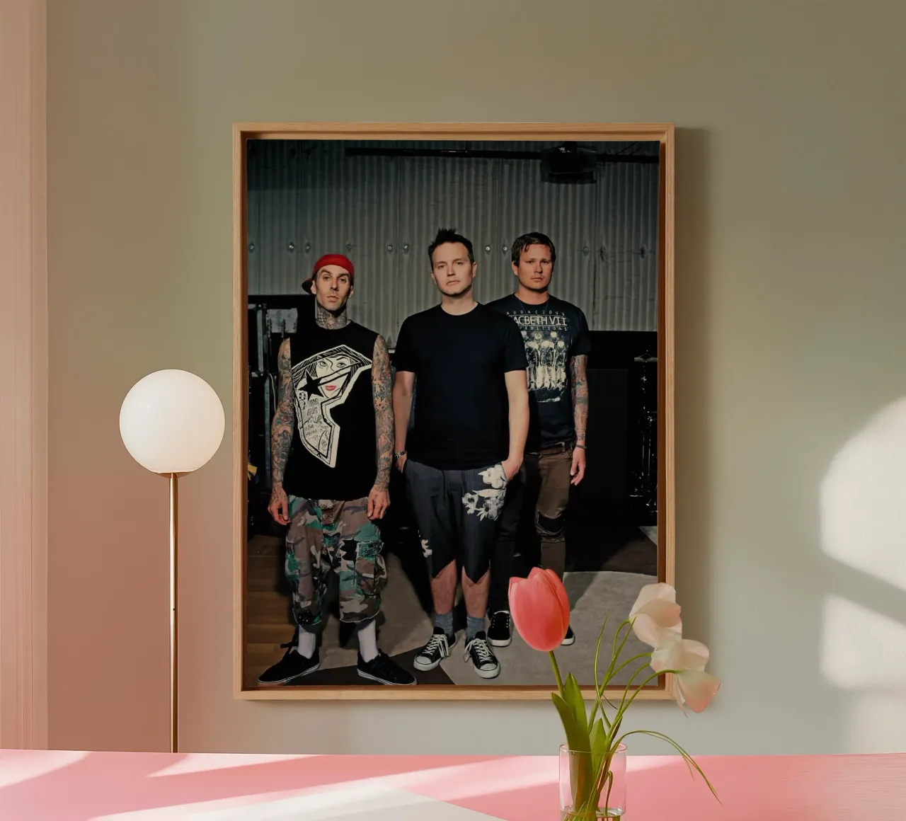 blink 182 canvas by Musadad Shop