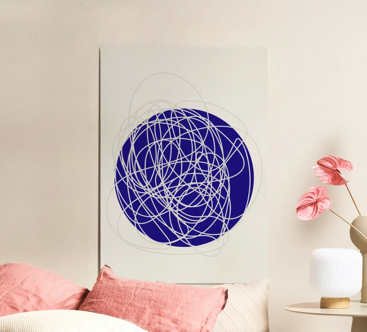 Colorfield poster con telaio in plastica da RS LAB STUDIO