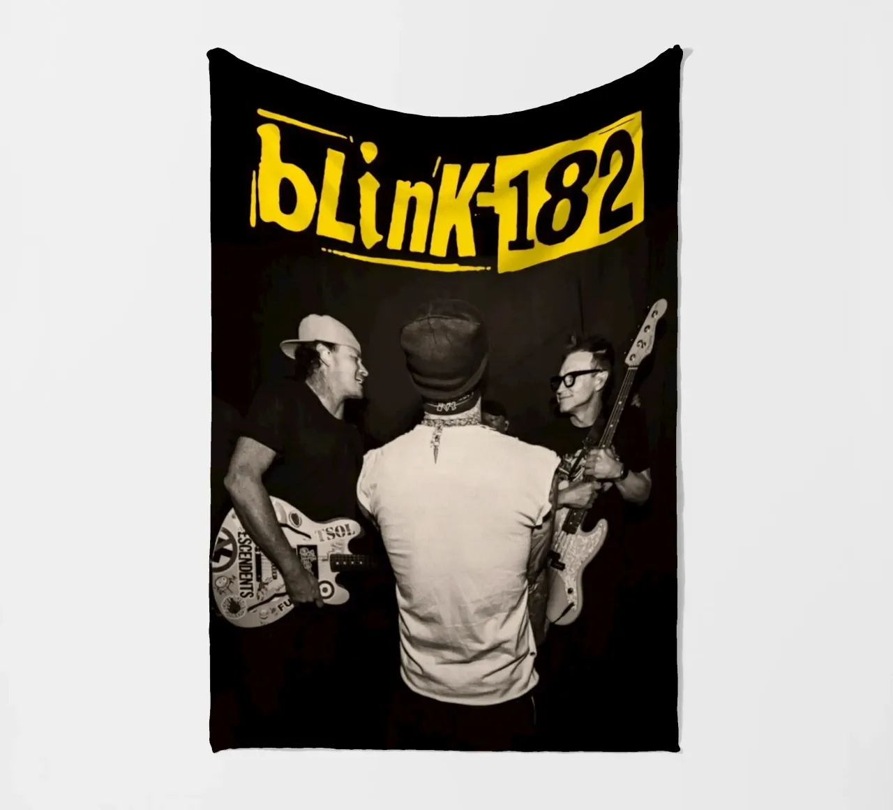 Blink 182 coperta in pile da Musadad Shop