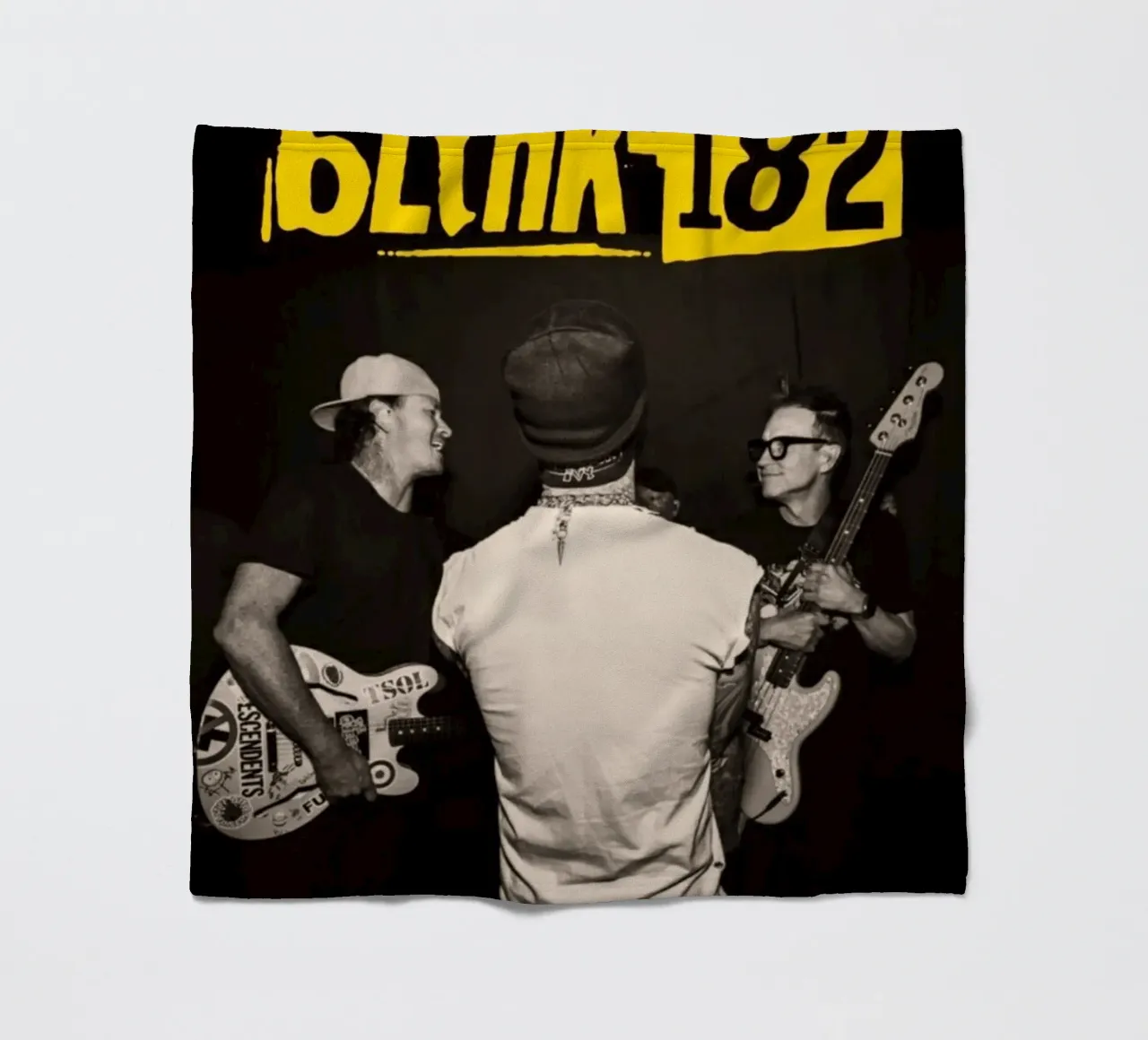 Blink 182 coperta in pile da Musadad Shop