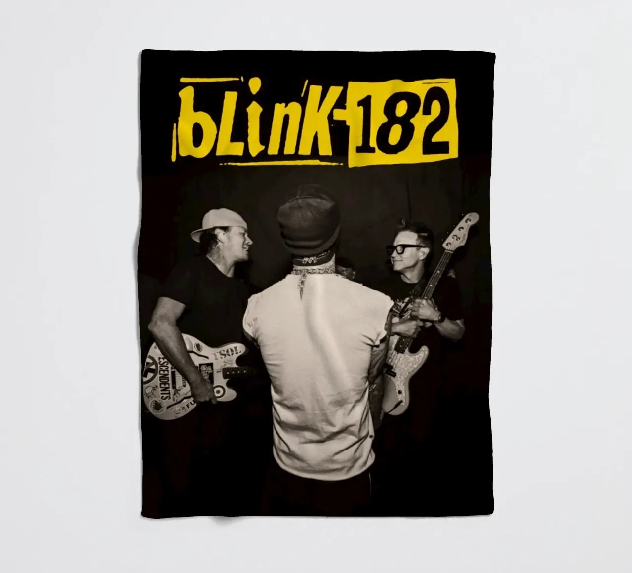 Blink 182 coperta in pile da Musadad Shop