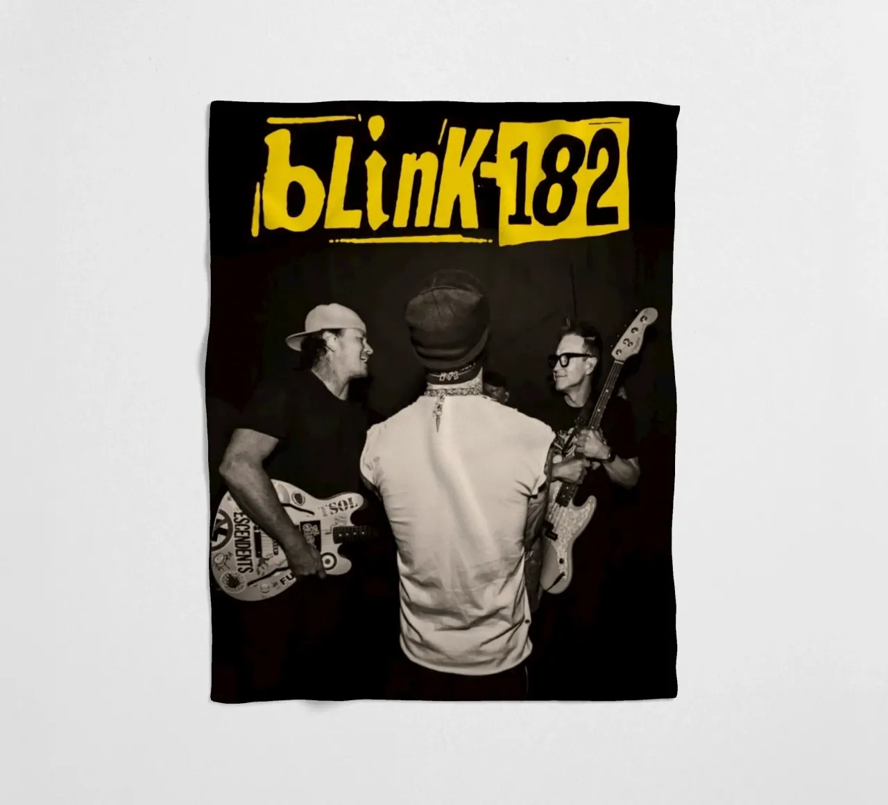 Blink 182 coperta in pile da Musadad Shop