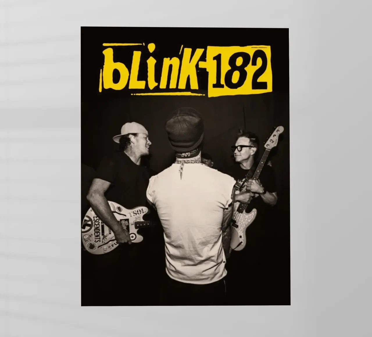 Blink 182 pellicola backlit da Musadad Shop