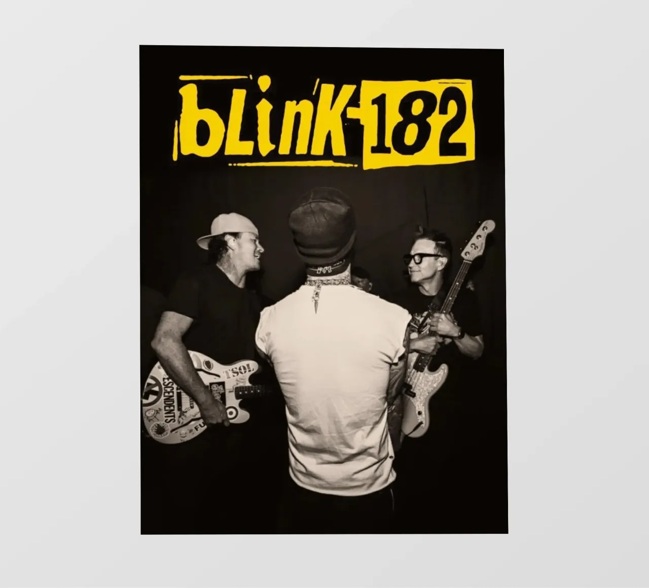 Blink 182 telo in pvc da Musadad Shop