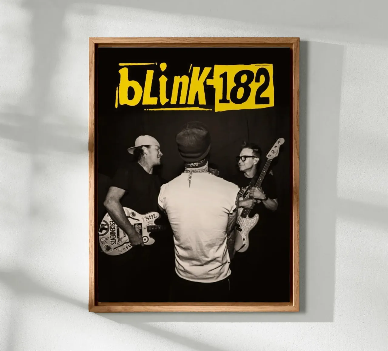 Blink 182 alluminio dibond da Musadad Shop
