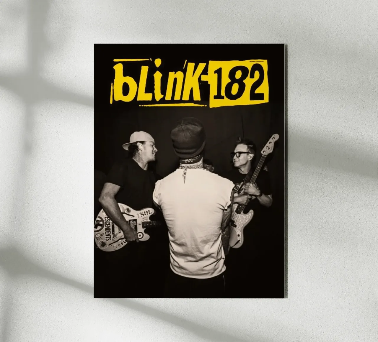 Blink 182 alluminio dibond da Musadad Shop
