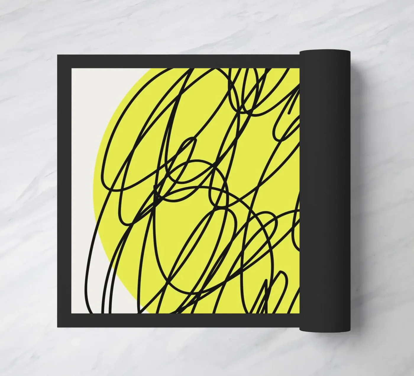 Fragmented Order deurmat van RS LAB STUDIO