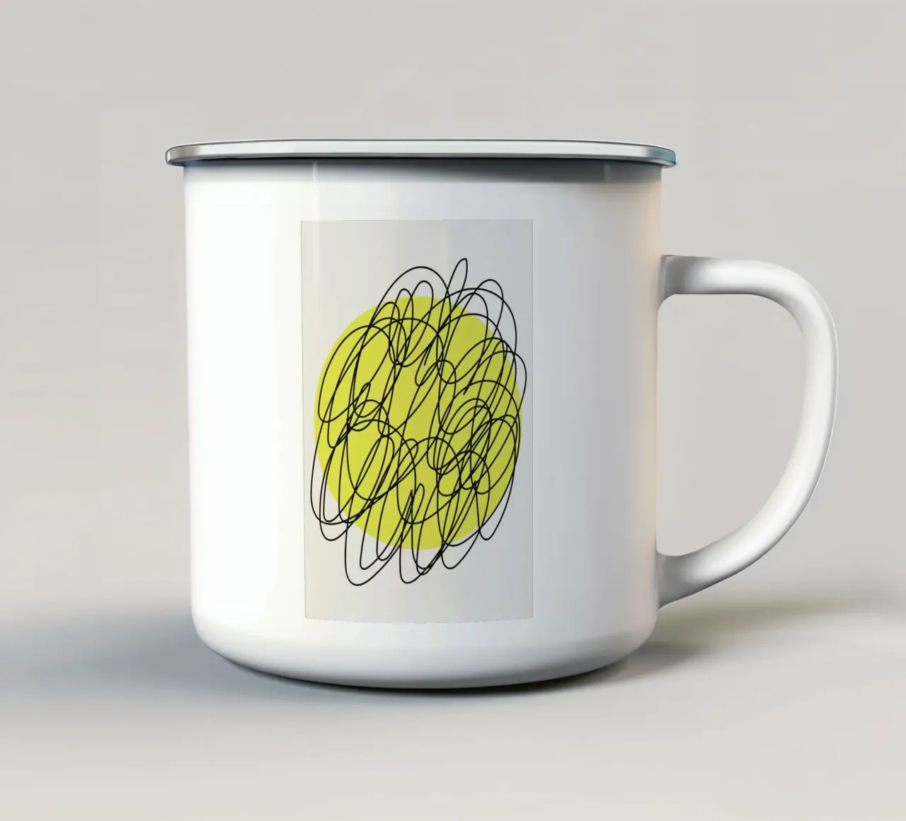 Fragmented Order tazza in smalto da RS LAB STUDIO