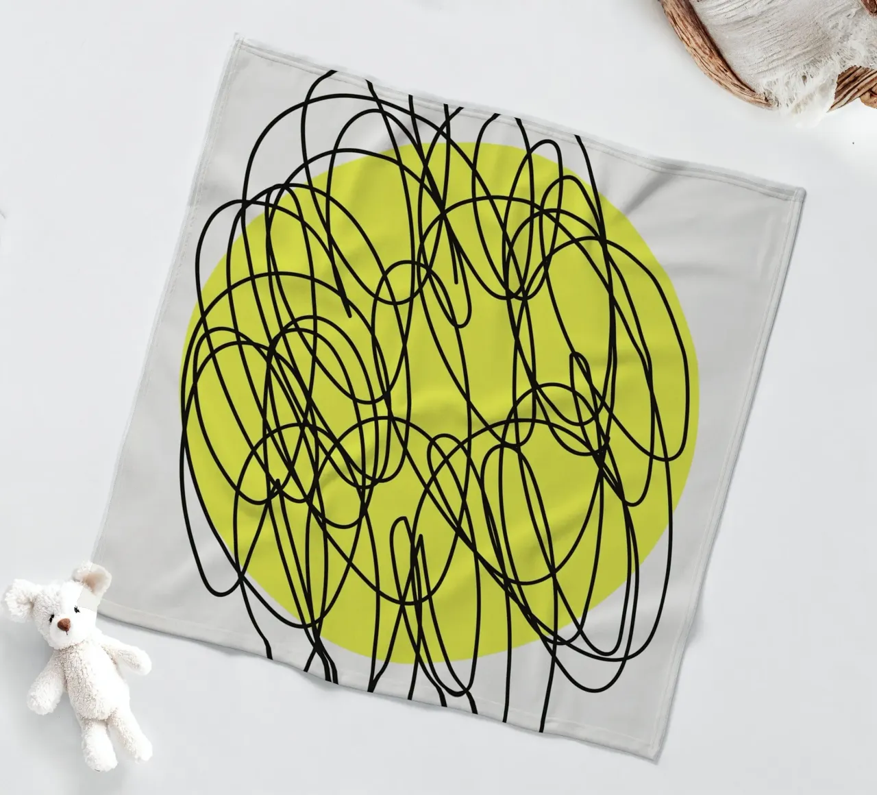 Fragmented Order coperta in pile da RS LAB STUDIO