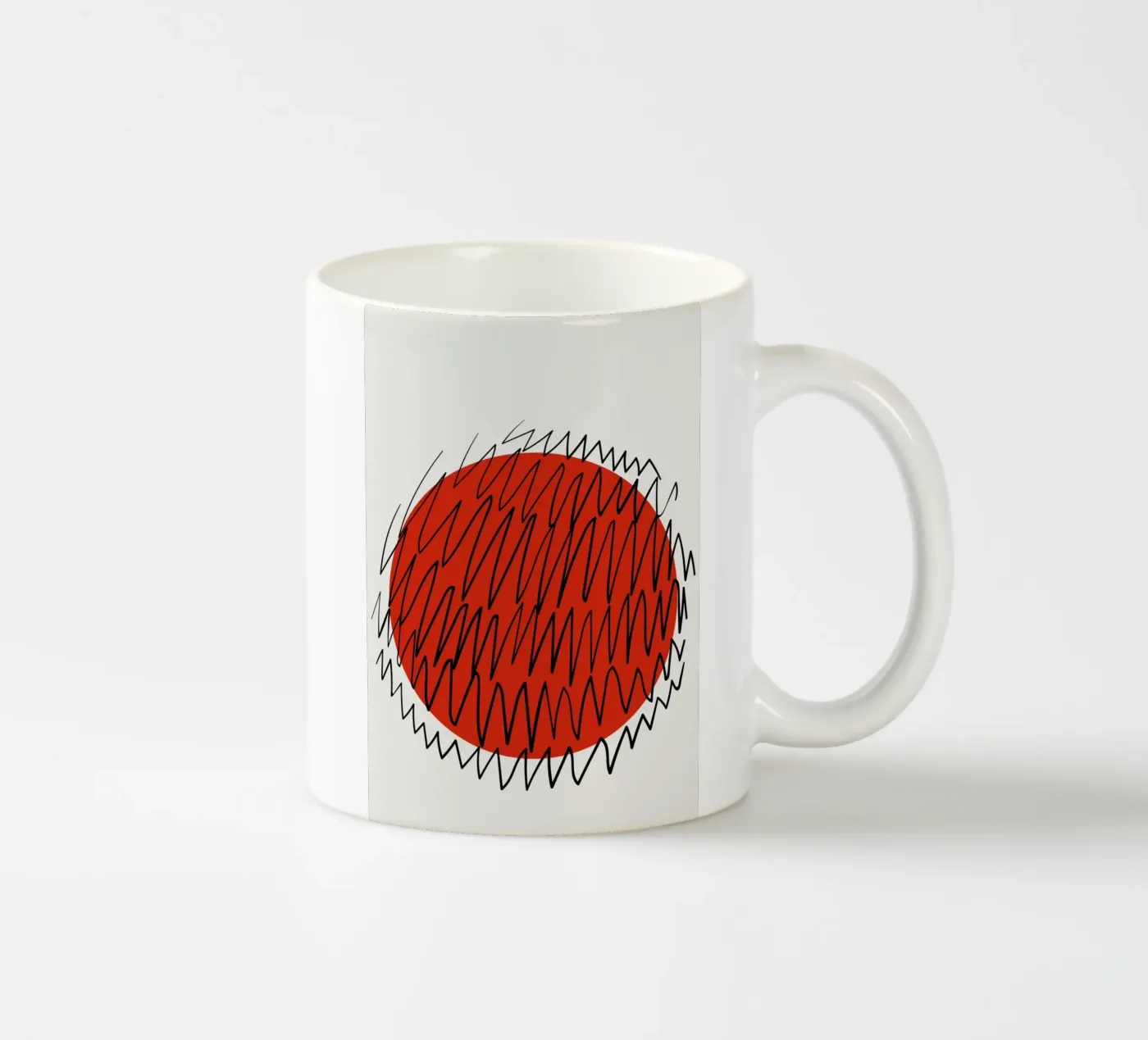 Soft Construct ceramic mug by RS LAB STUDIO