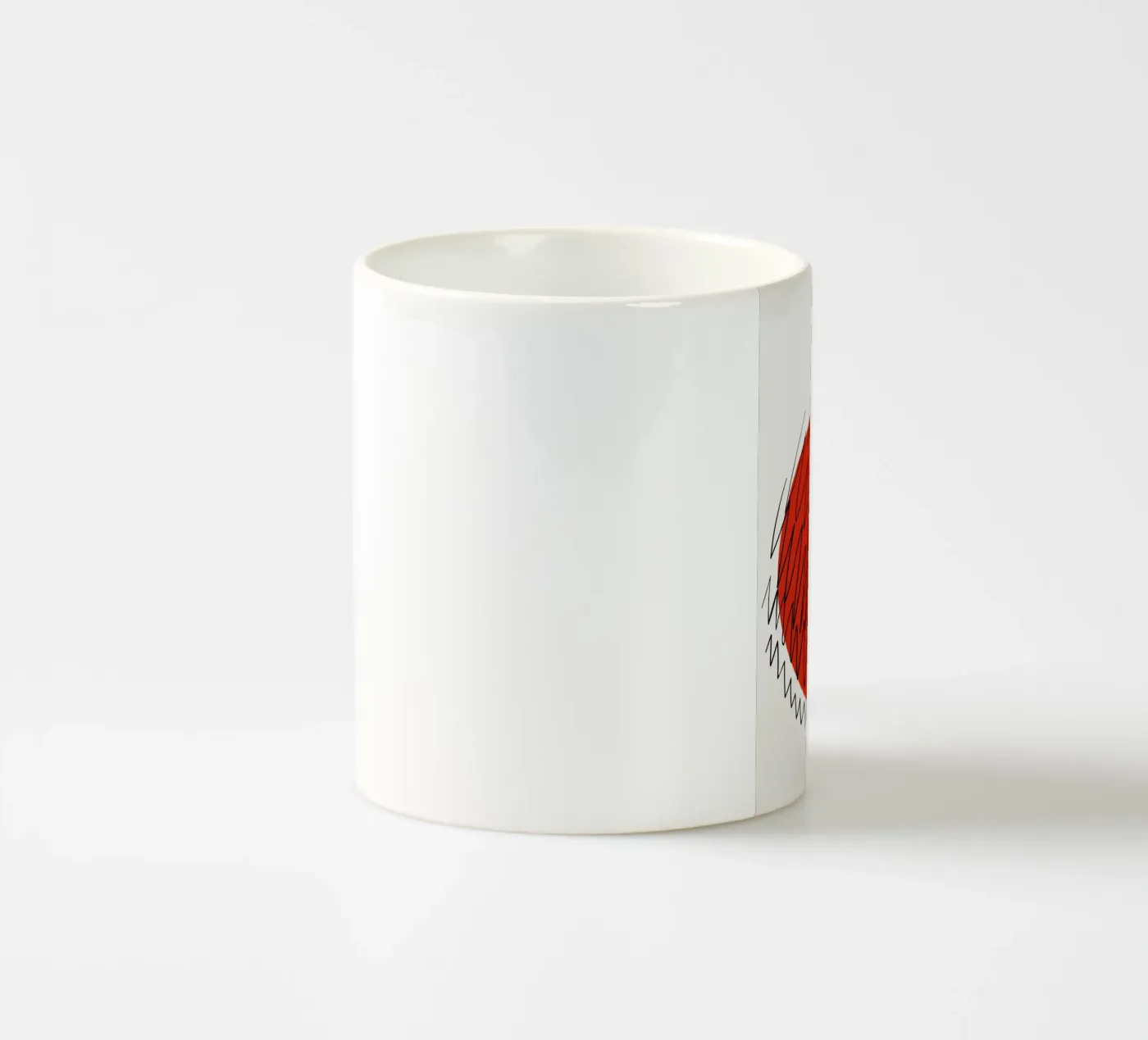 Soft Construct ceramic mug by RS LAB STUDIO