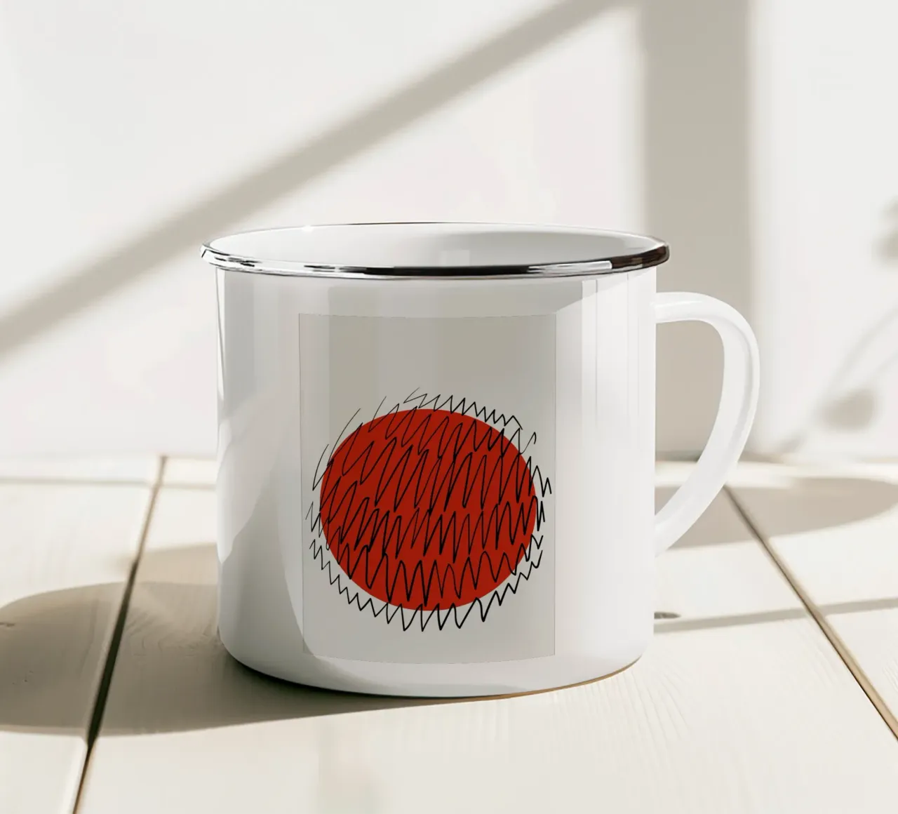 Soft Construct tazza in smalto da RS LAB STUDIO