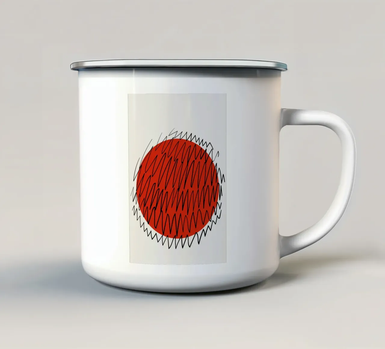 Soft Construct tazza in smalto da RS LAB STUDIO