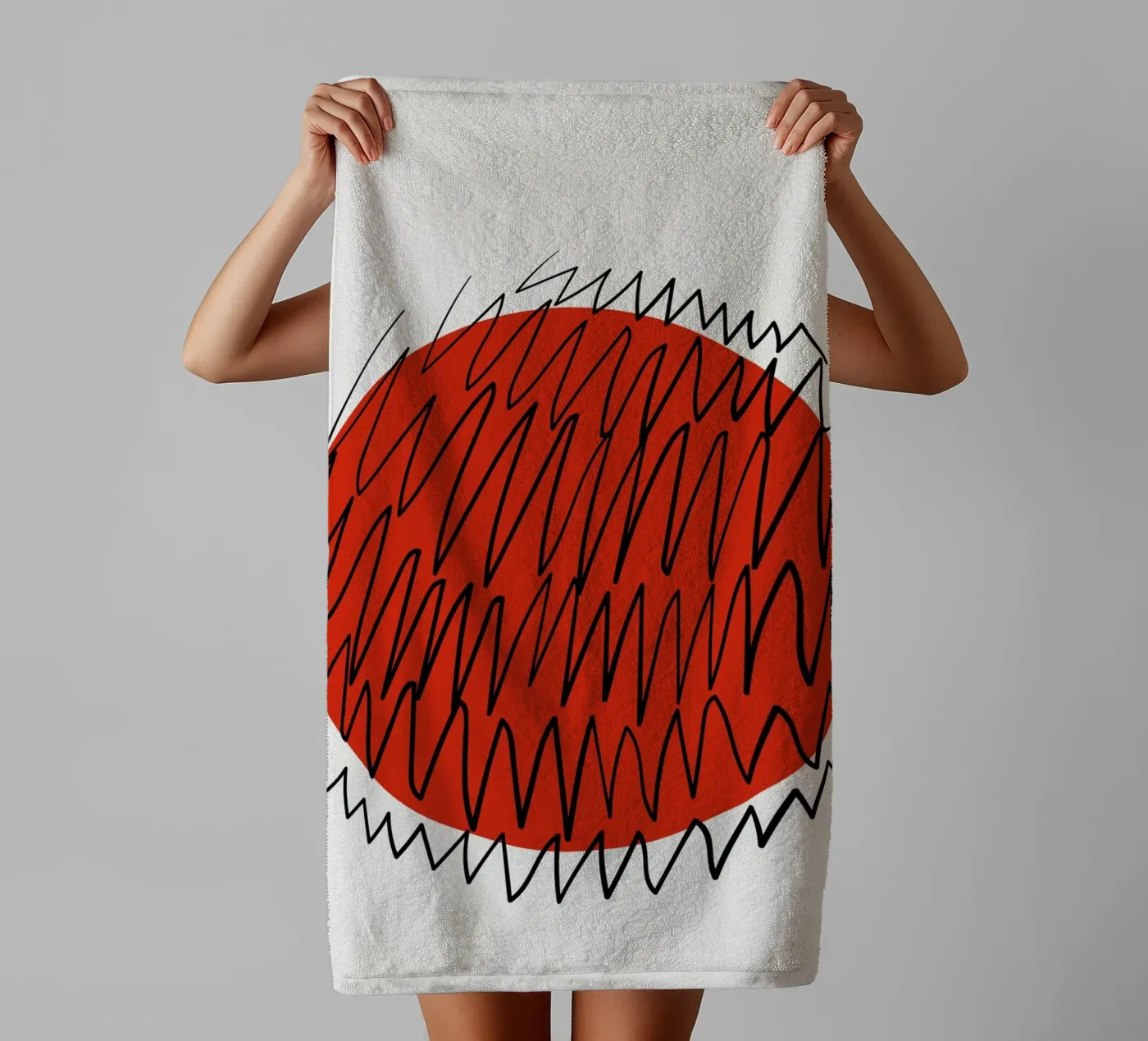 Soft Construct towel by RS LAB STUDIO