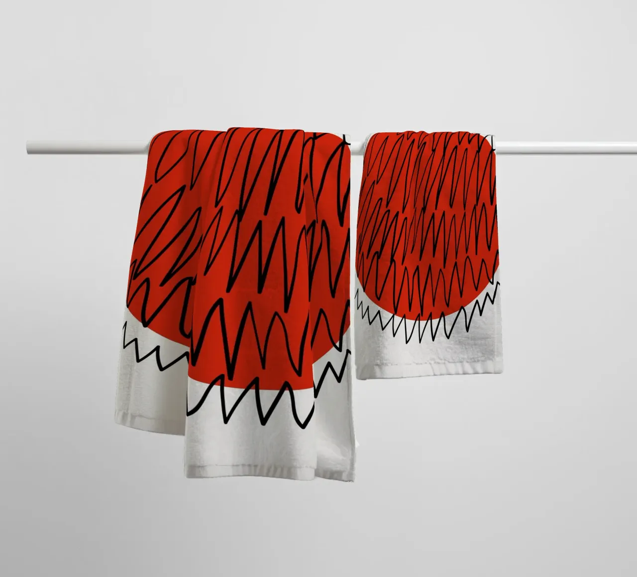 Soft Construct towel by RS LAB STUDIO