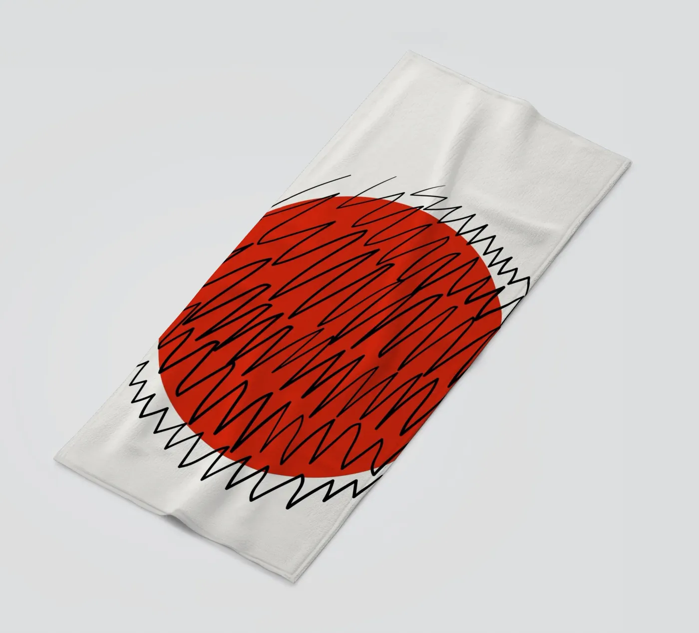 Soft Construct strandhanddoek van RS LAB STUDIO