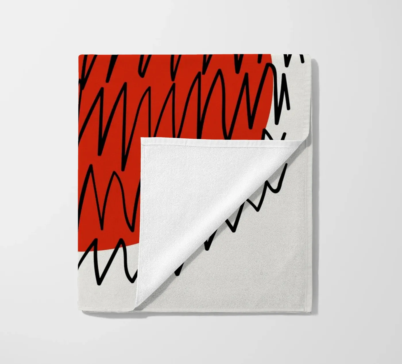 Soft Construct strandhanddoek van RS LAB STUDIO