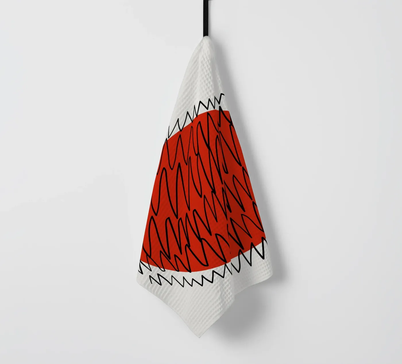 Soft Construct tea towel by RS LAB STUDIO