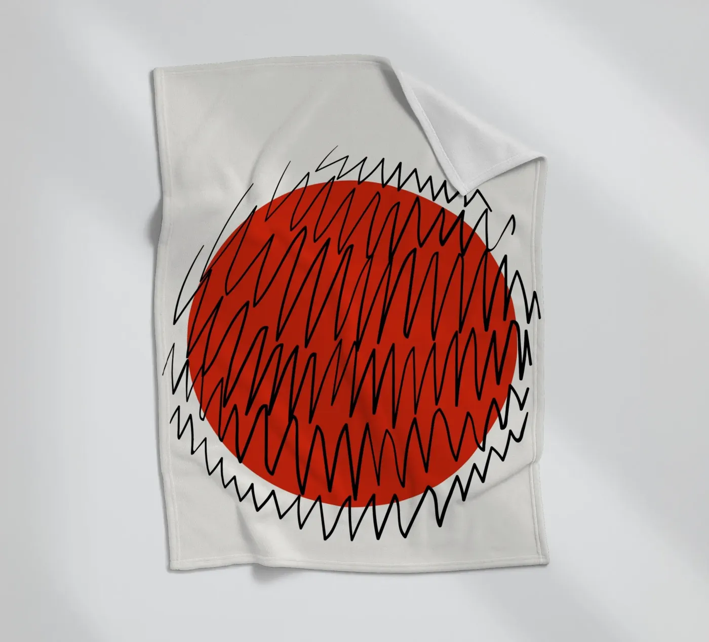 Soft Construct fleece blanket by RS LAB STUDIO