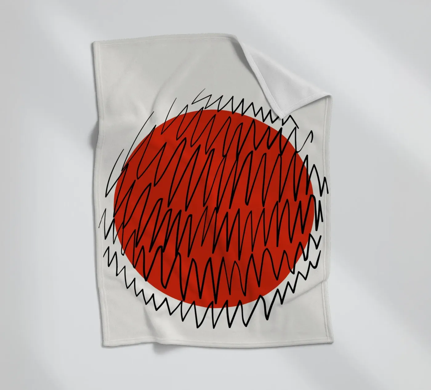 Soft Construct fleece blanket by RS LAB STUDIO