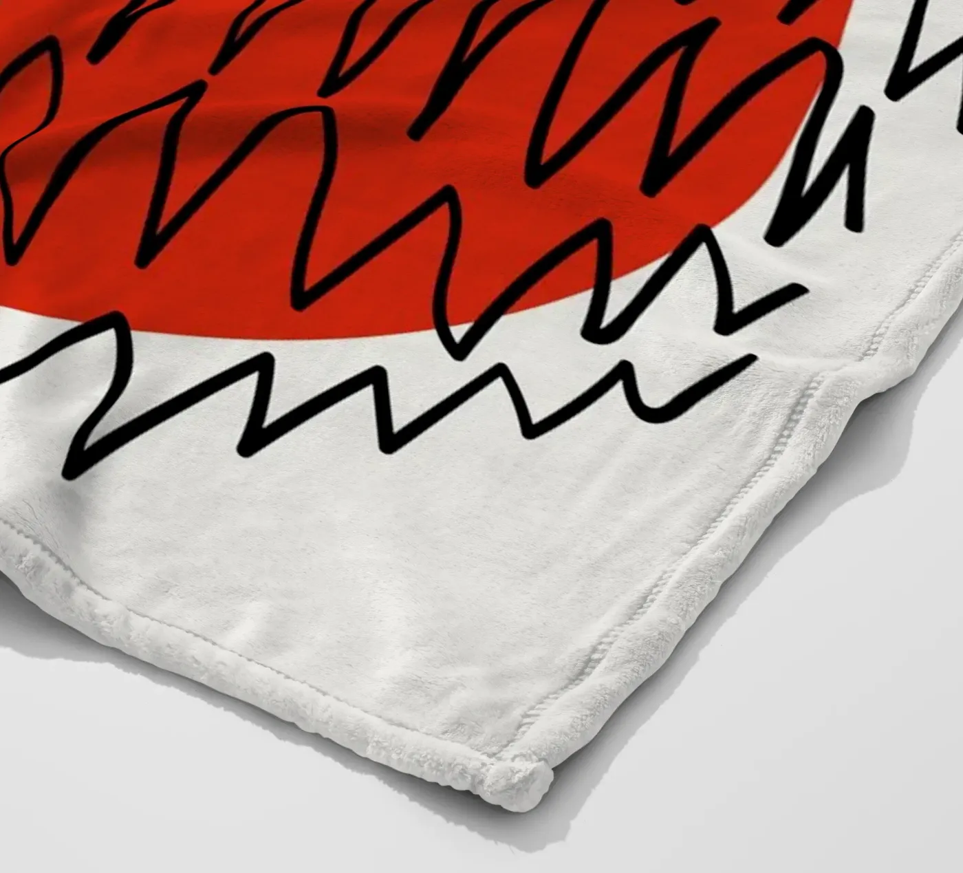 Soft Construct fleece blanket by RS LAB STUDIO