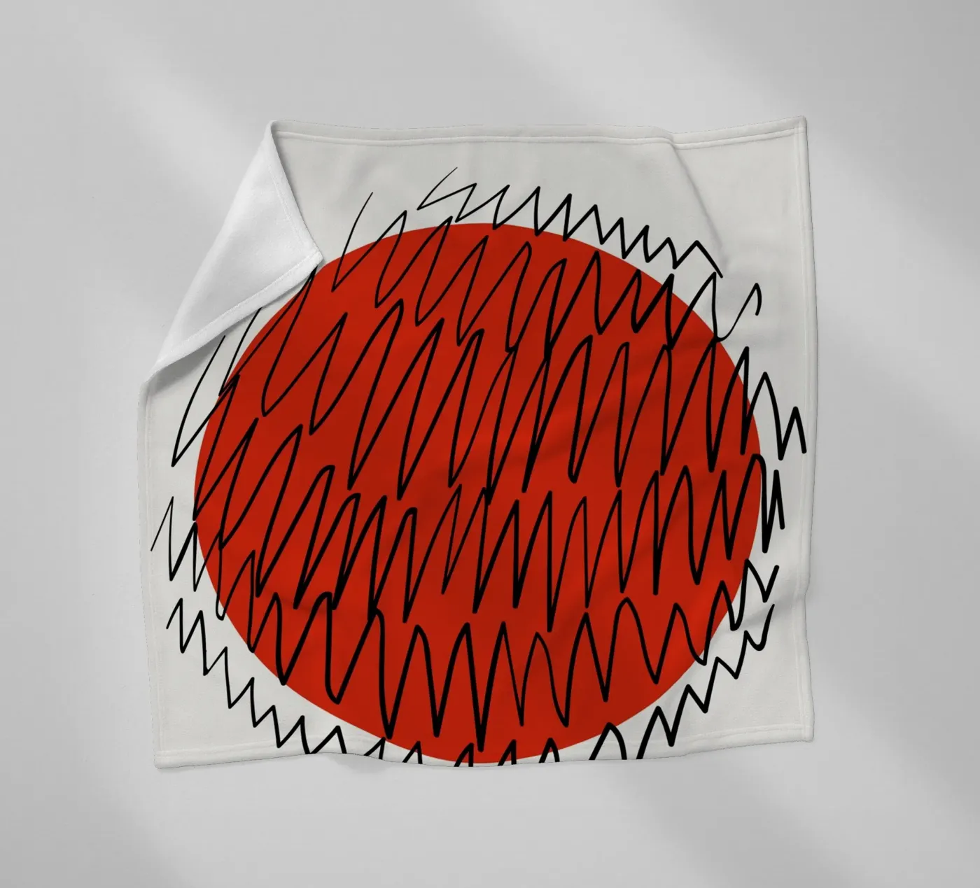 Soft Construct fleece blanket by RS LAB STUDIO