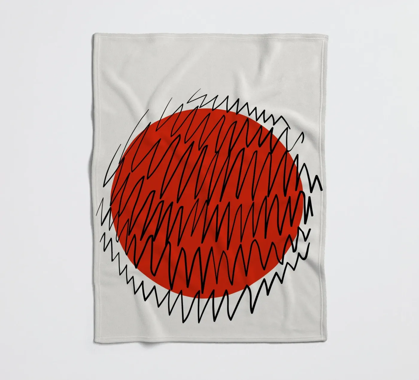 Soft Construct fleece blanket by RS LAB STUDIO