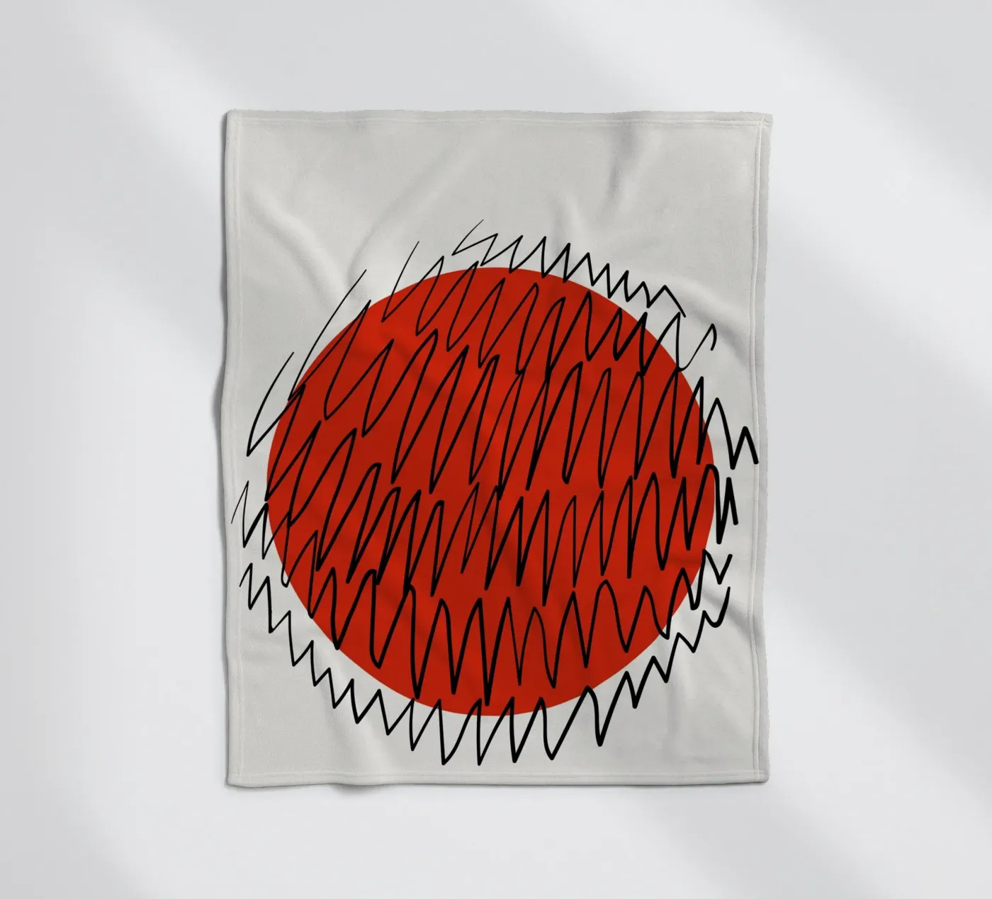 Soft Construct fleece blanket by RS LAB STUDIO