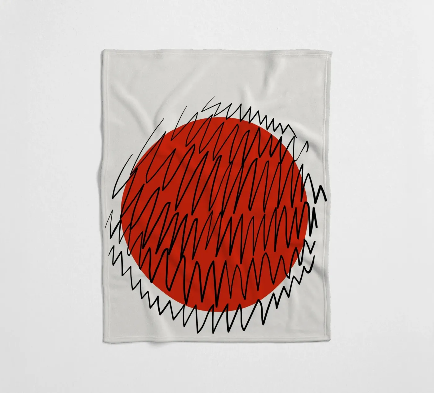 Soft Construct fleece blanket by RS LAB STUDIO
