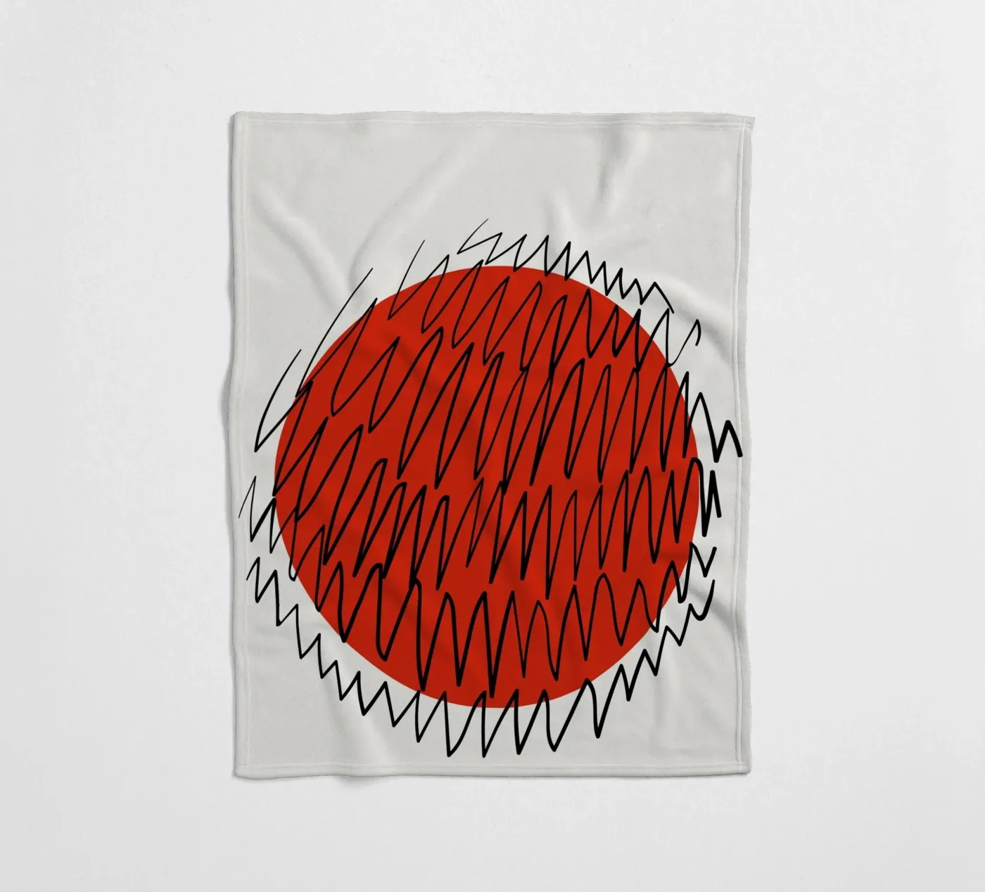 Soft Construct fleece blanket by RS LAB STUDIO