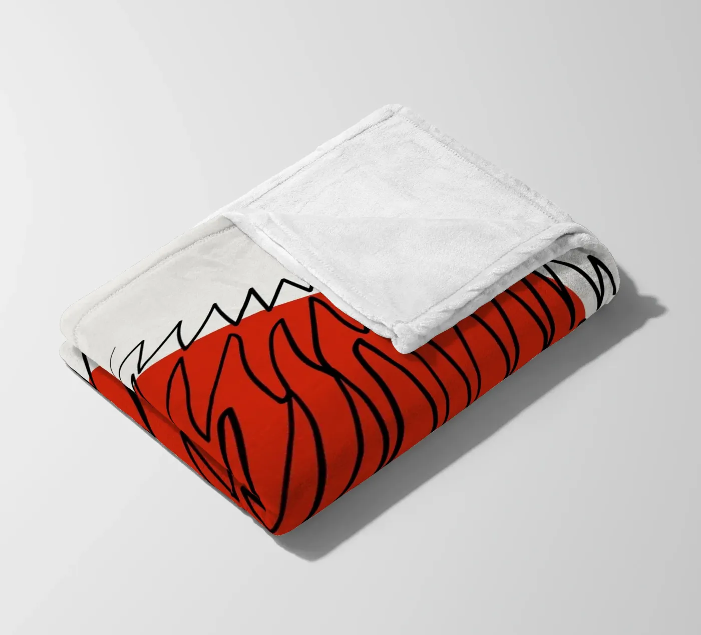 Soft Construct fleece blanket by RS LAB STUDIO