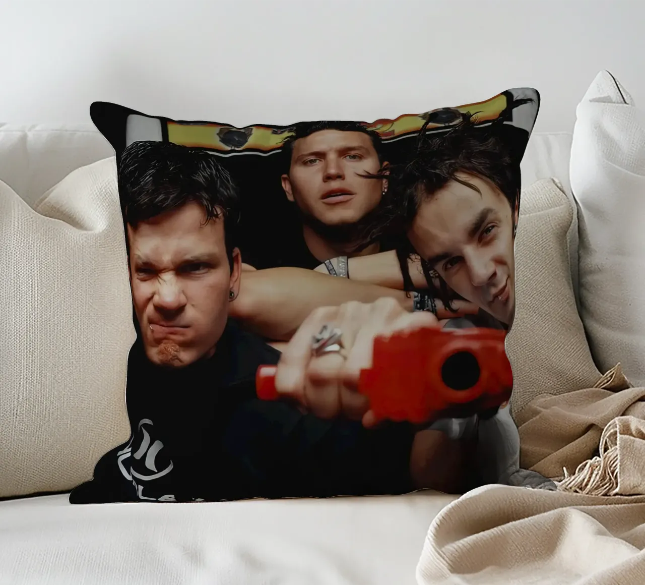 Blink 182 cuscino da Musadad Shop