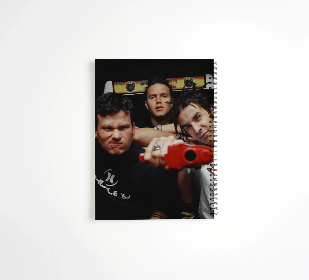 Blink 182 spiral notebook by Musadad Shop