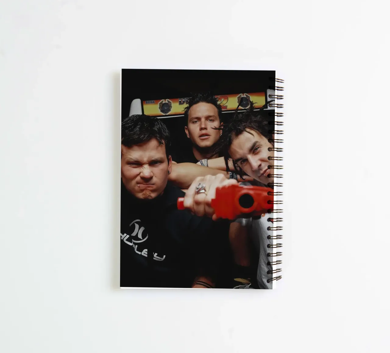 Blink 182 spiral notebook by Musadad Shop