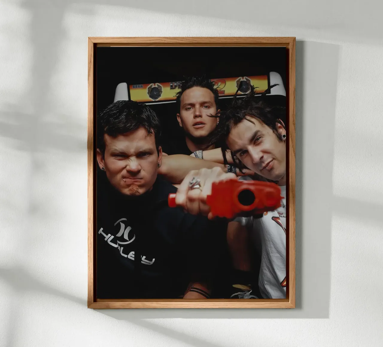 Blink 182 alluminio dibond da Musadad Shop