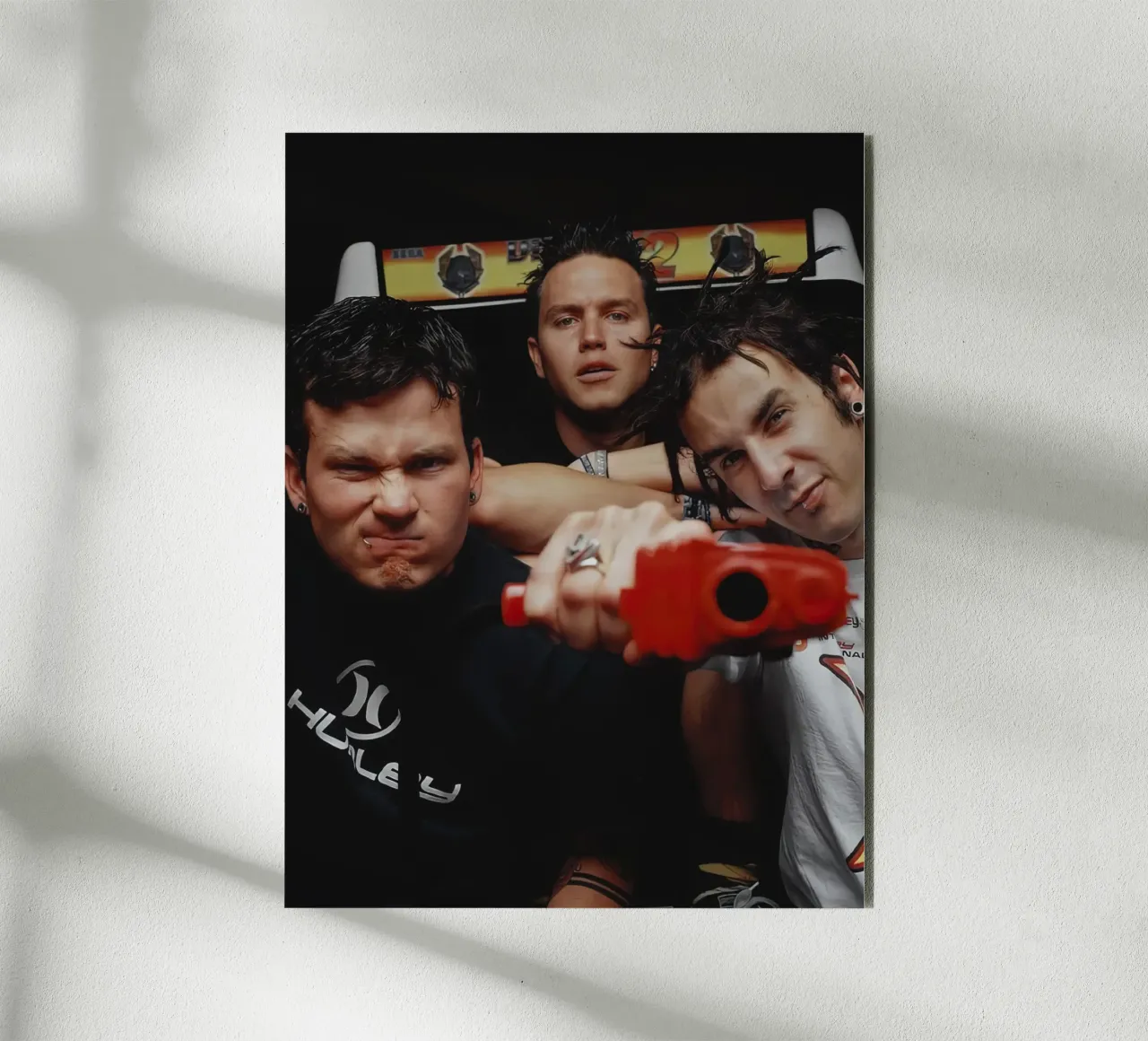 Blink 182 alluminio dibond da Musadad Shop
