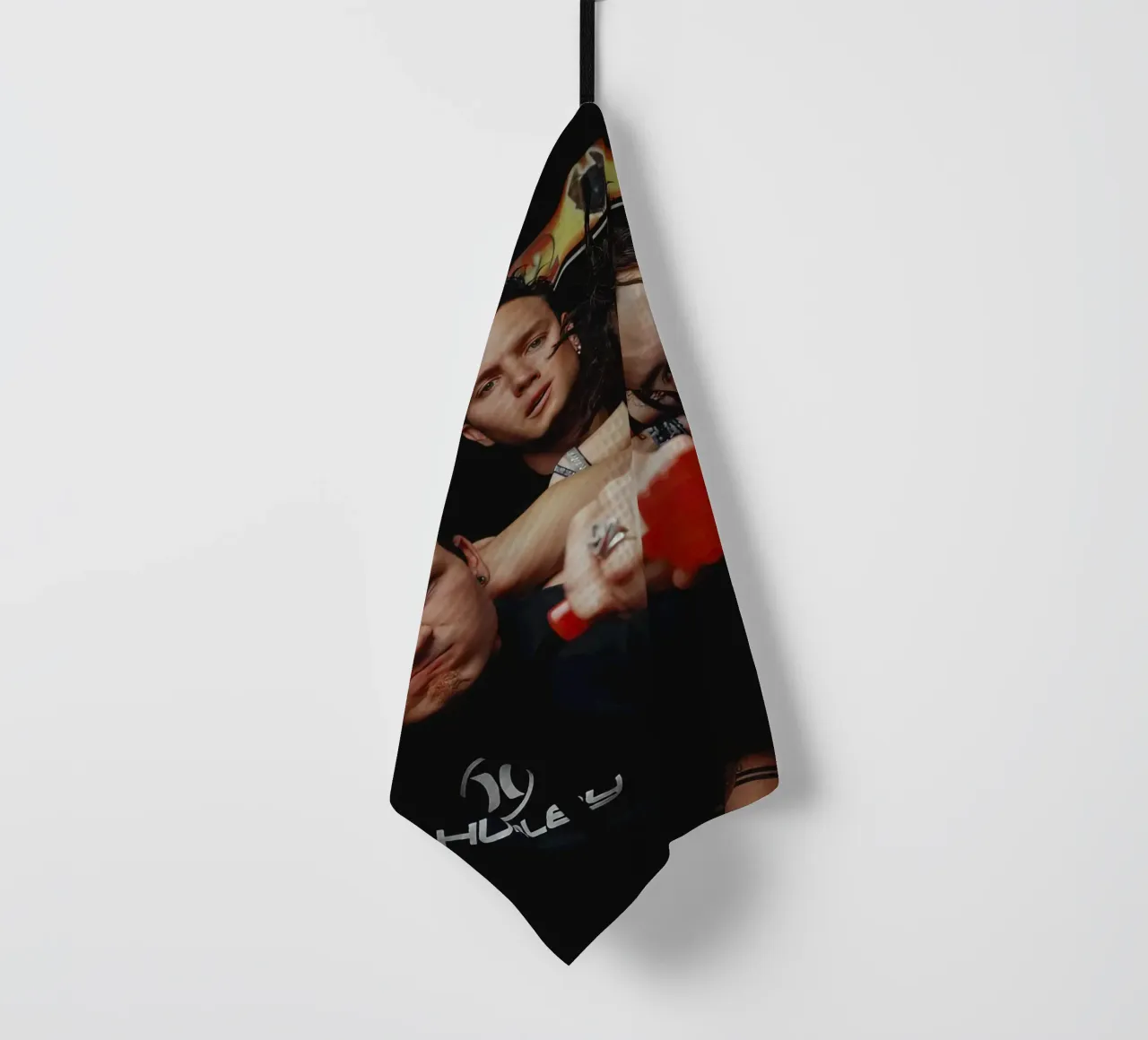 Blink 182 tea towel by Musadad Shop