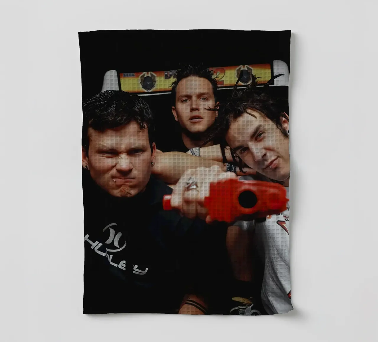 Blink 182 tea towel by Musadad Shop